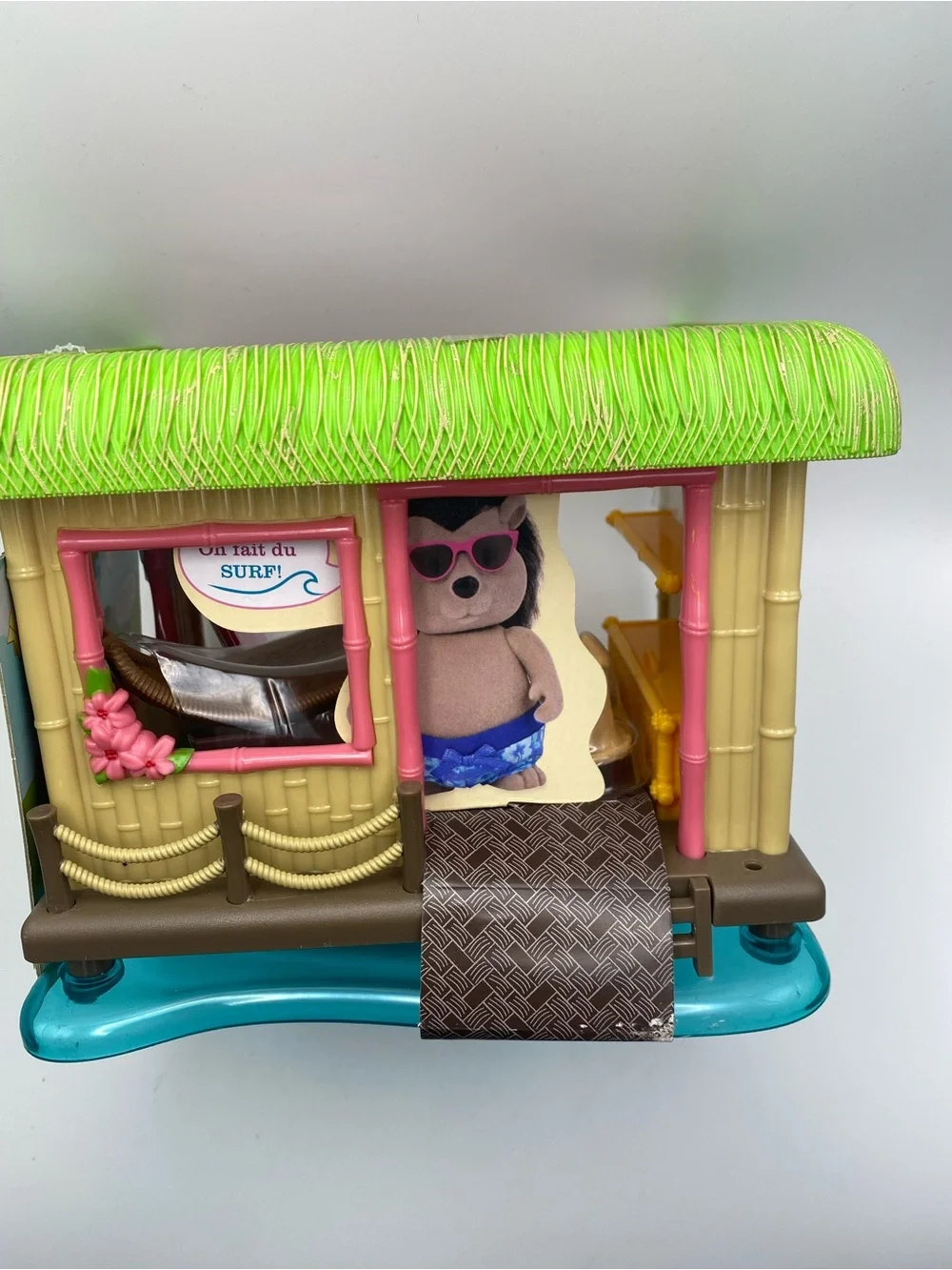 Sunshine Tiki Hut Playset - Pink and Tan